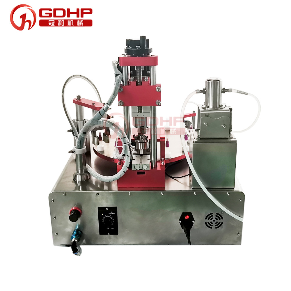 半自動檢測試劑管灌裝旋蓋一體機(jī)-13